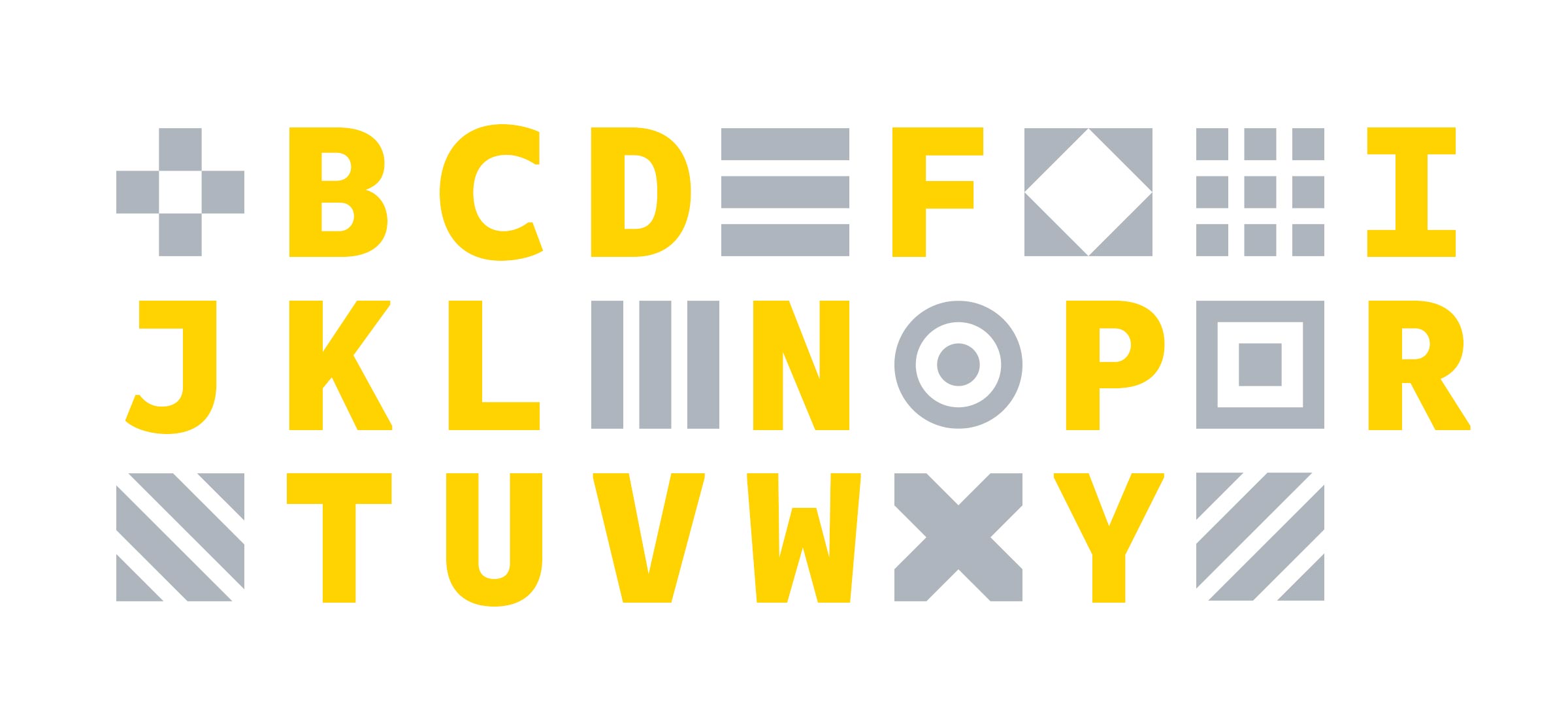 Interference Pattern animation studio bespoke typeface by Monumentum Brands