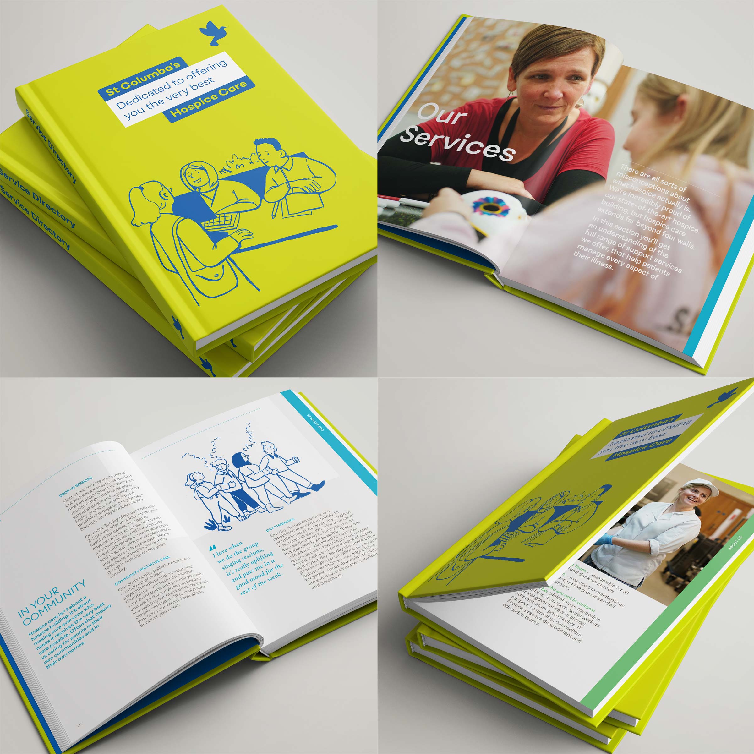 St Columba's Hospice patient service directory