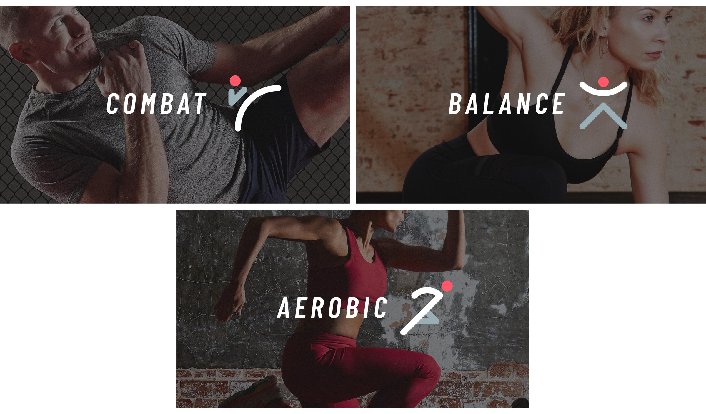 TV.fit category icons designed by Monumentum Brands