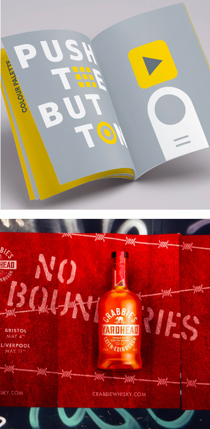 Monumentum's work for Interference Pattern and Crabbie's